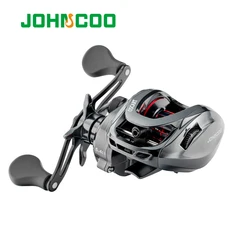 Mulinello da pesca per colata di esche 7.1:1 5.4:1 mulinello per Baitcasting in acqua salata e mulinello da lancio Baitcaster 9BB moltiplicatore bobina attrezzatura da pesca