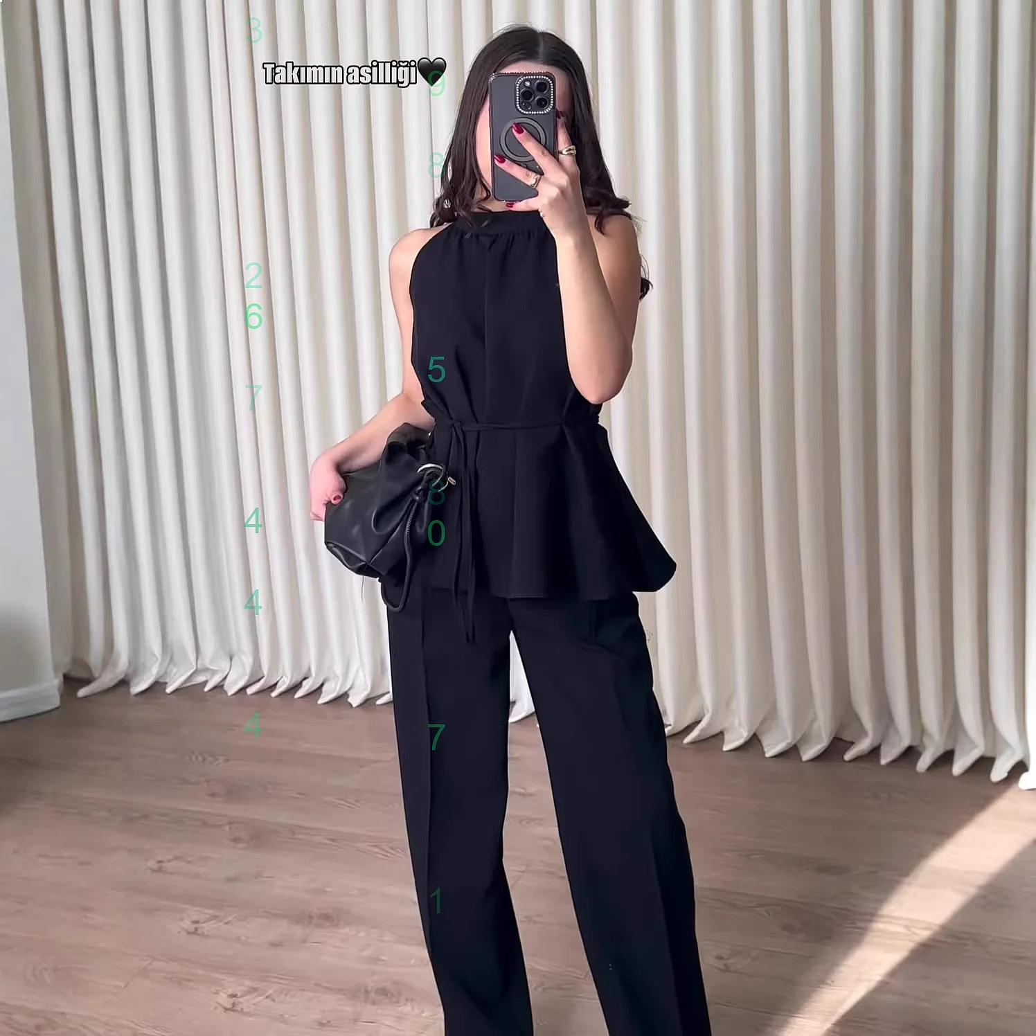 

Fashion Women Matching Set Sleeveless Waistband Slimming Pants Jumpsuit Playsuit Spring Summer Casual Suit