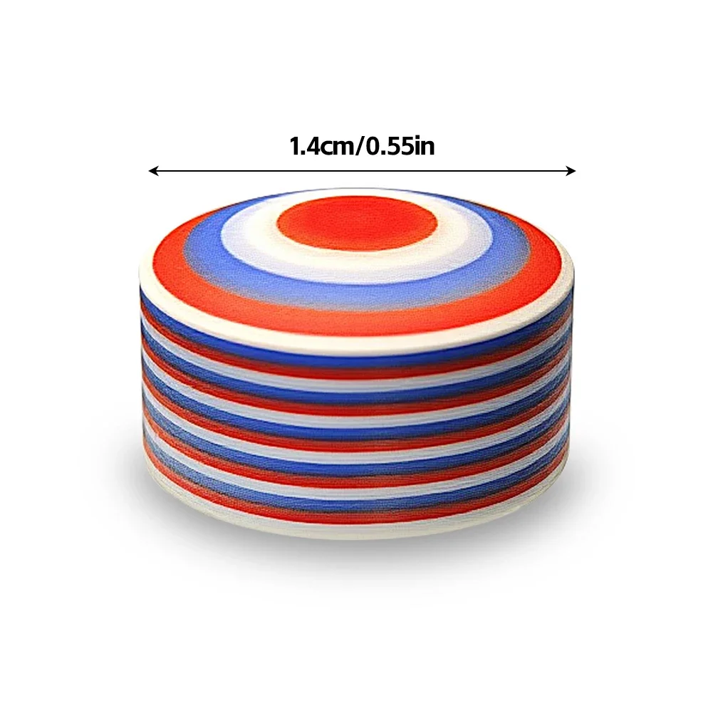 1/5Pcs Pool Cue Tip Cue Accessory Multiple Layer Stick Tip 14mm Glue on Break Jump Tip for Club Billiard Pool Cues Players Use