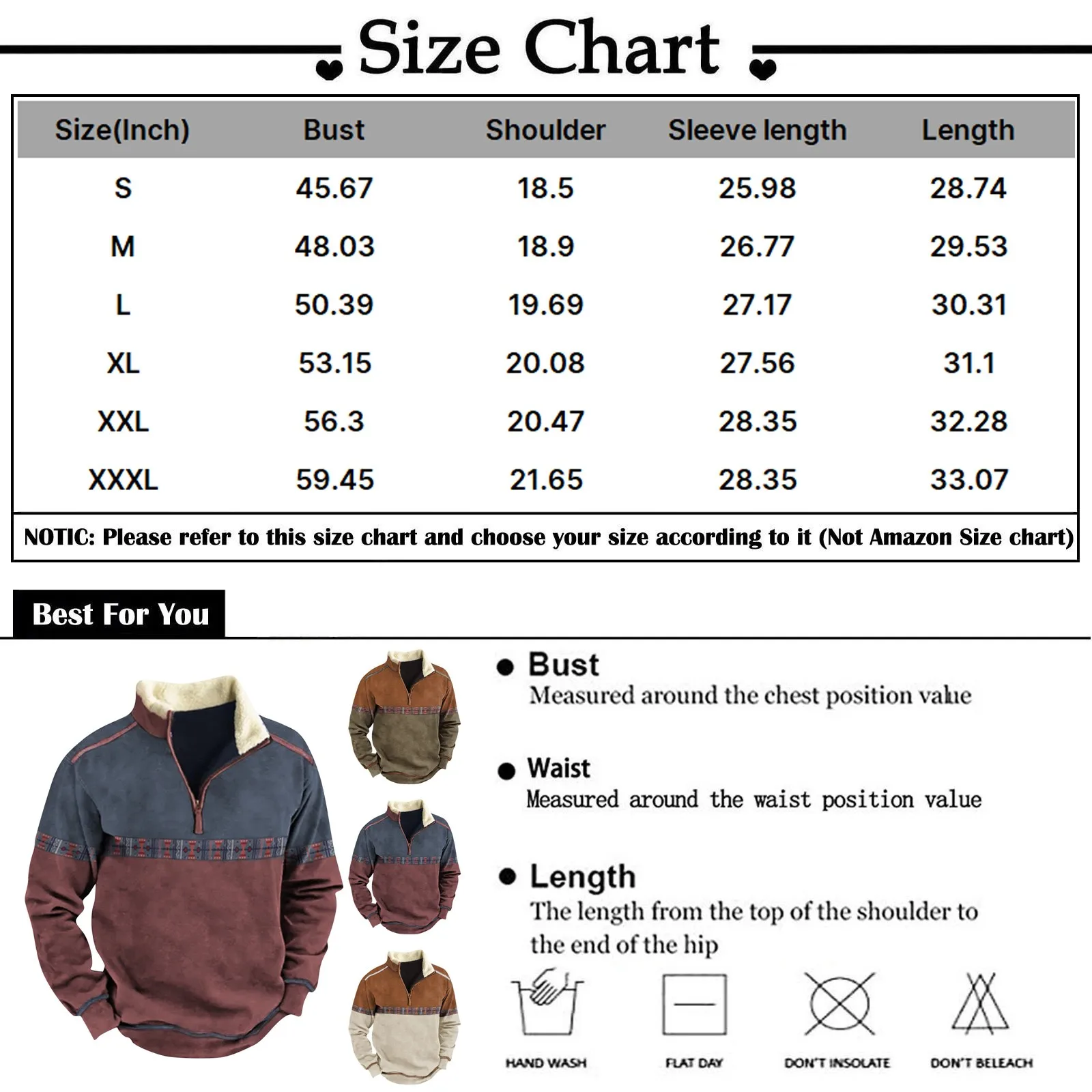 Pulover ritsleting pria, Vintage musim gugur musim dingin lengan panjang Pullover atasan kontras ukuran besar pakaian kerah berdiri kaus hangat