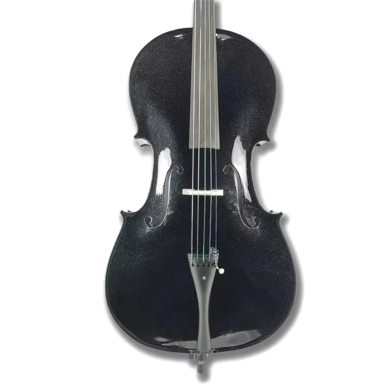5-saitiges Cello aus Vollmassivholz, handgefertigt, geeignet für Erwachsene und Kinder, professionelles Cello-Musikinstrument in Leistungsqualität