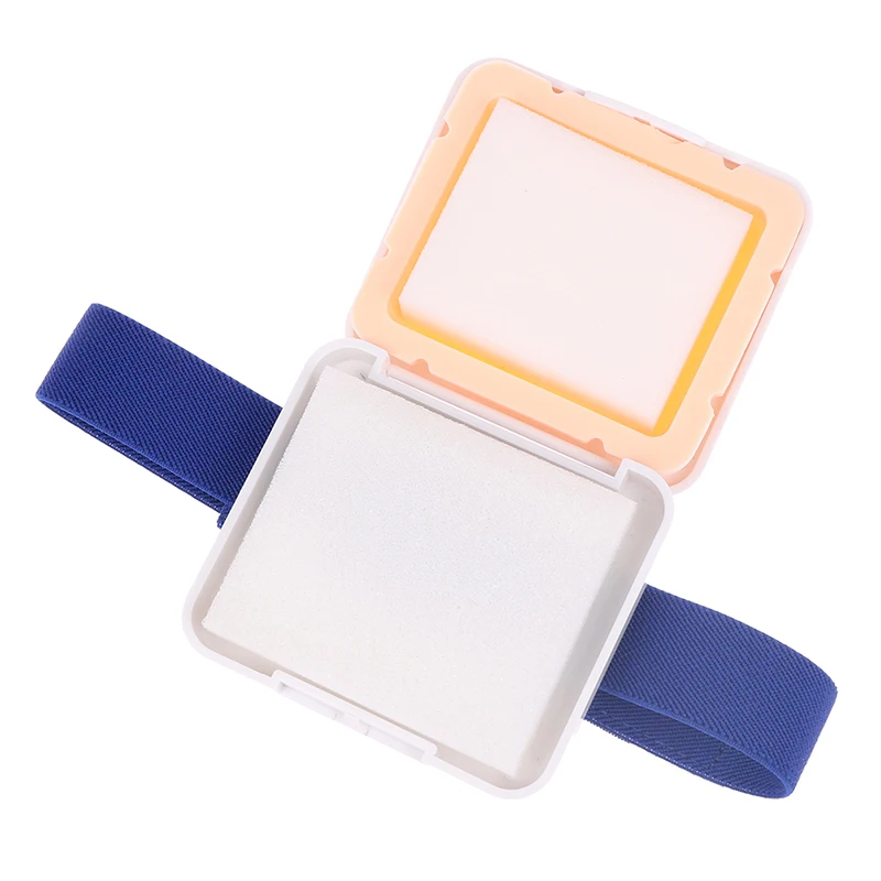 Wearable Plastic Openable Lid Intramuscular IV Injection Training Pad Acupuncture Chinese Medicine Practice Beginner's Needle