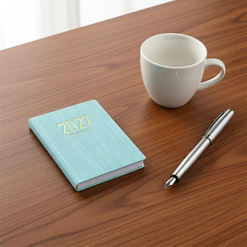 Mini  Pocket Agenda Journal Book Portable Weekly Planner with Calendar for Students Graduation Souvenir Gift