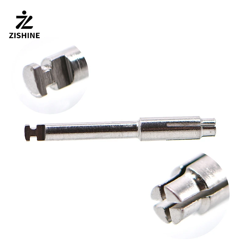 5 PC Dental polishing disc handle clamp stainless steel polishing disc chuck accessories 2.35 cross chuck polishing disc handle