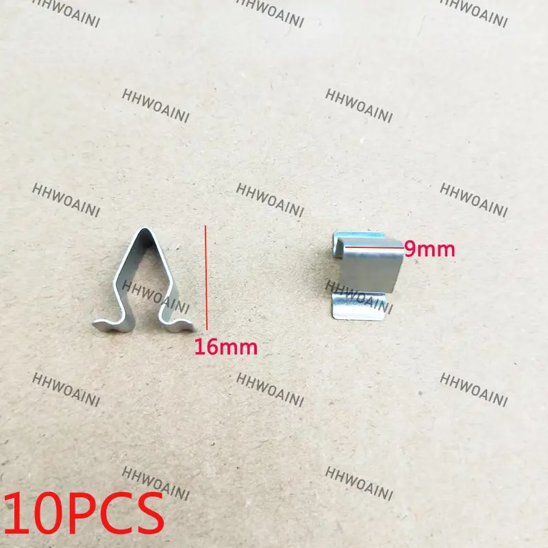 10PCS For Zhongtai T600 Automobile Door Strip Guard Plate Layering Fixed Steel Clip Iron Sheet Accessory  Promotion