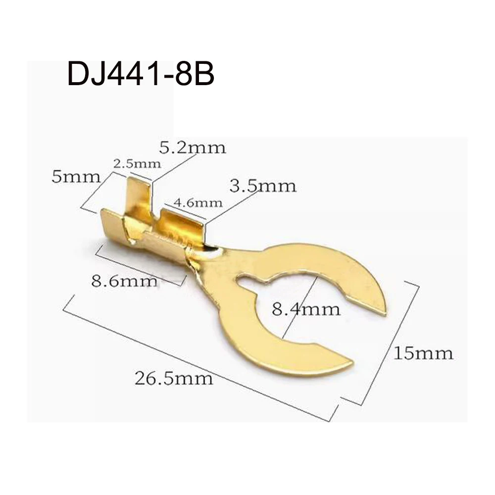 

2000PCS DJ441-8B "Y" type Terminal connector brass pin Waterproof harness terminal cable socket