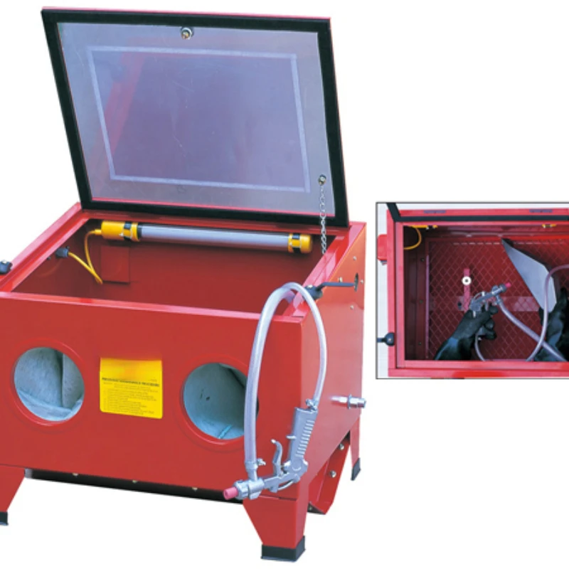 

Small box sandblasting machine derusting, degreasing, impurities, deoxidizing scale, sandblasting equipment