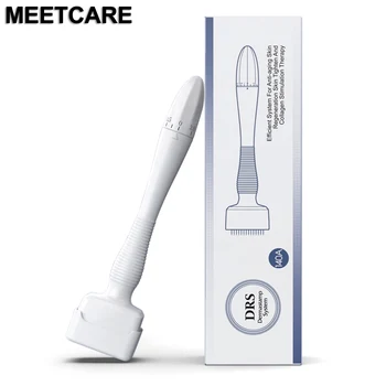 Derma Stamp Roller DRS140A Regulowana długość igły Microneedle Derma Rolling System do terapii przeciwstarzeniowej zmarszczek i wypadania włosów