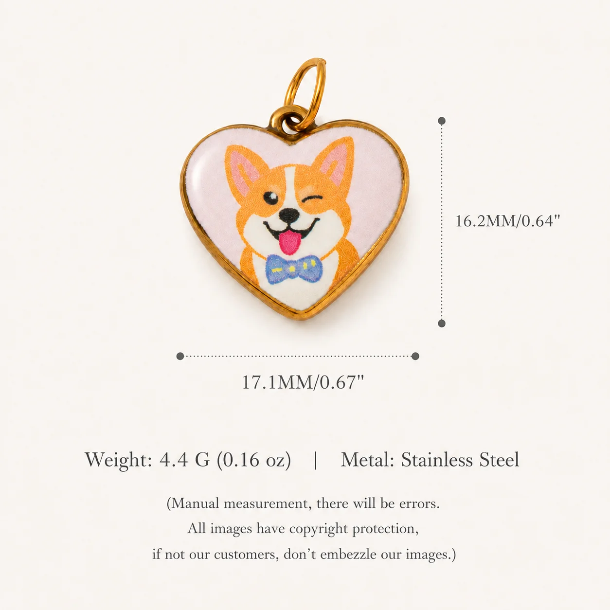 Edelstahl Niedliche Beliebte Pinguin-Tiger-Gans DIY Anhänger Charms für Schmuck – Detail 6
