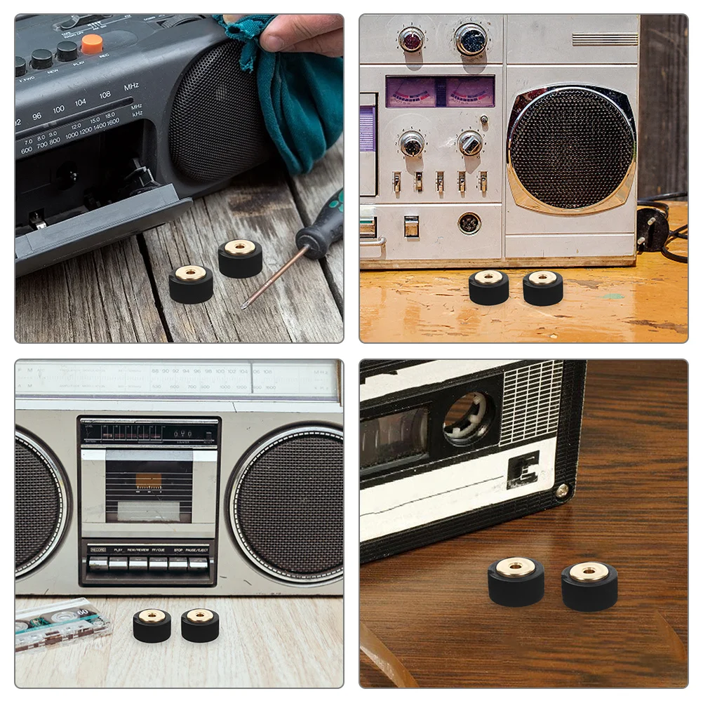 مسجل شريط راديو الصوت لسطح الكاسيت، استبدال عجلة المحمل المتينة، جزء إصلاح الأسطوانة المشتركة لآلة التسجيل #2