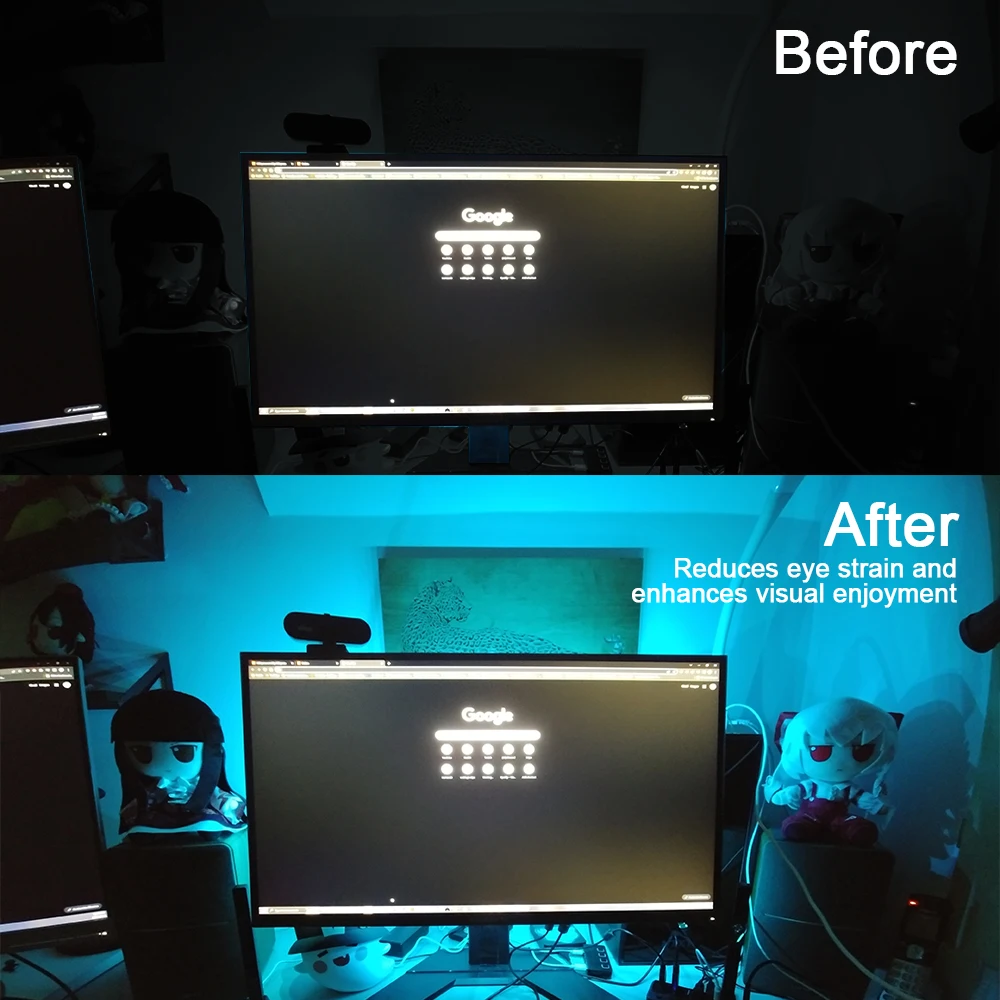 Impermeável LED Strip Lights para decoração do quarto, TV Backlight, fita de diodo, fita flexível, USB, Bluetooth, RGB, 5050, DC, 5V