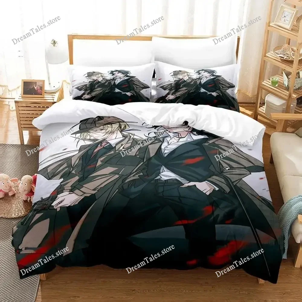 3D Printed Anime Moriarty The Patriot Bedding Set Duvet Cover Bedroom Comforter Single Twin King _Size Quilt Cover Home Textiles