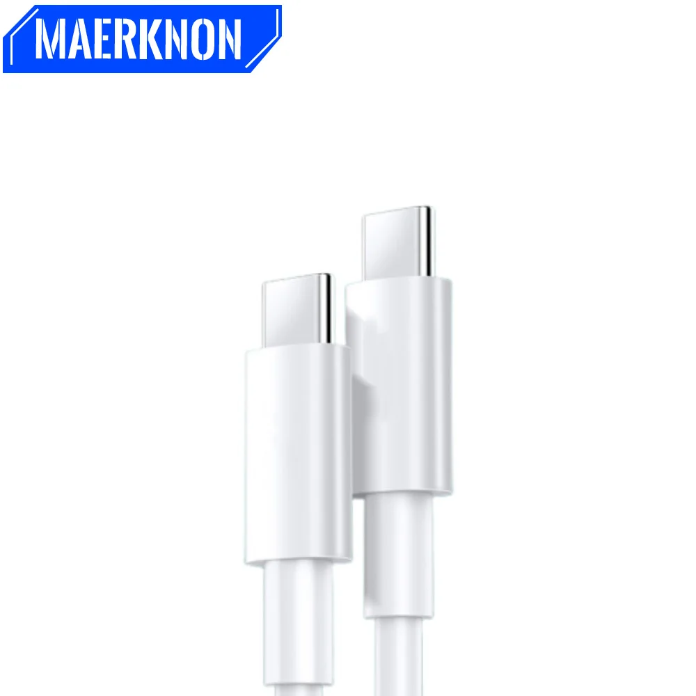 Maerknon Typec-Typec 66W Fast Charging Type-c Cables USB C to USB C Data Cable For all Type-c Phone Computer Easy to Carry Good