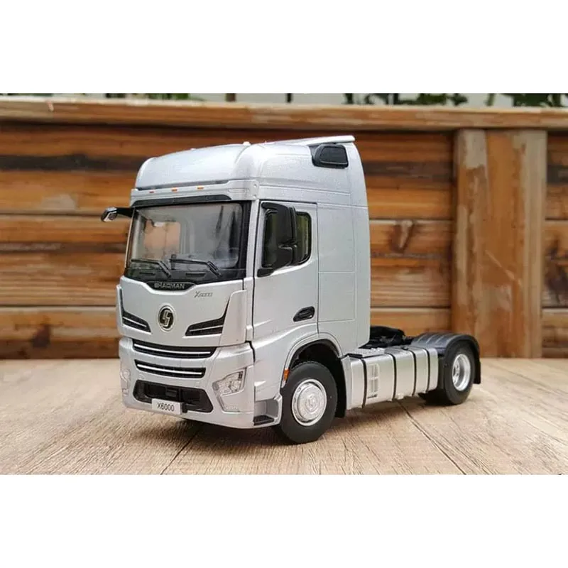 1:36 Scale Shaanxi Delong X6000 Transport Alloy Car Model Ornaments