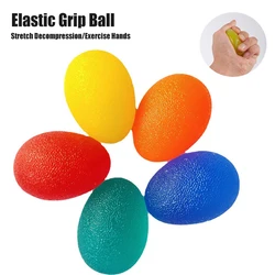 Silicone Hand Grip Ball Egg Unisex Gym Fitness Finger Heavy Exerciser recupero muscolare Gripper Trainer antistress Squeeze