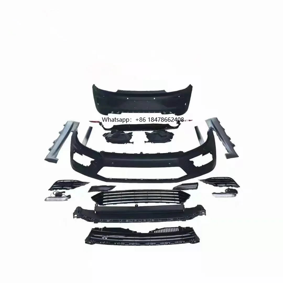

For V W SCIROCCO R Front Bumper & Rear Bumper KIT for Tuning Parts PP Material 2015- Auto Spare Parts Car Body Kits