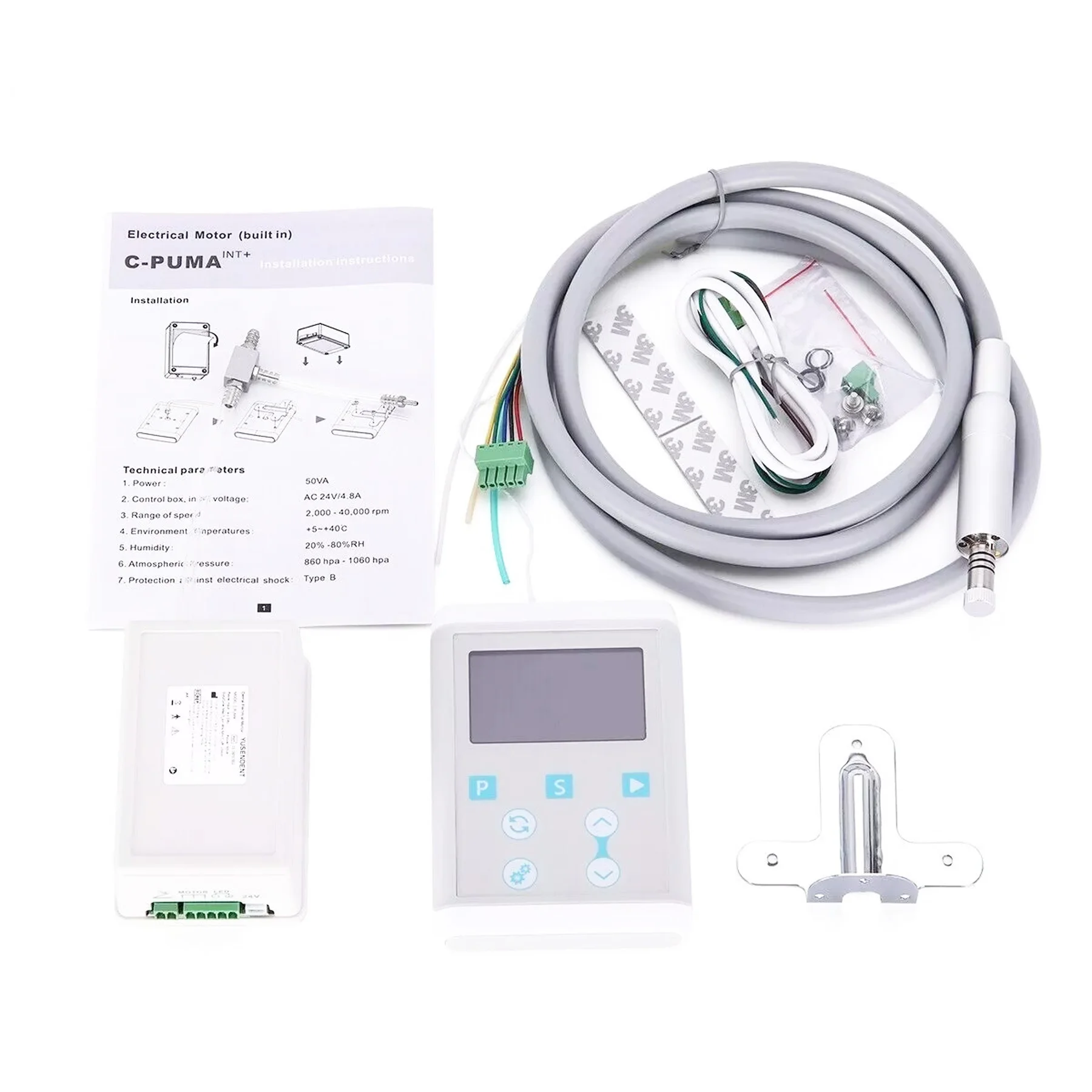 

YUSENDENT COXO Dental Brushless Micro LED Electric Motor Autoclaved Built in C-PUMA LED INT+
