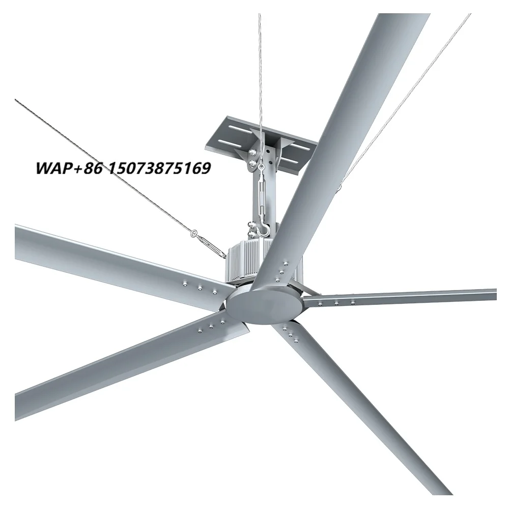 Low Price HVLS Fans 8 ft PMSM HVLS Large Industrial Fan for Cow Sheep Workshop Warehouse