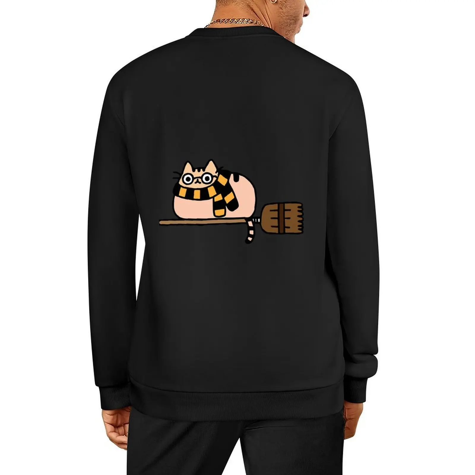 

Potter Cats Pullover anime clothing clothes for men men's sweat-shirt set men's coat sweatshirt for men