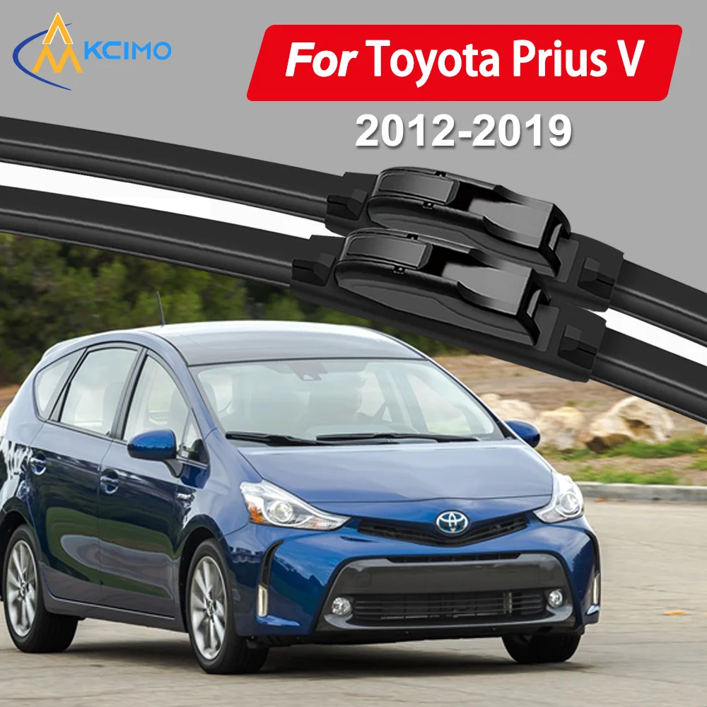 

Car Wiper Blades For Toyota Prius V 2012-2019 Front Windshield Wiper Blades 2PCS Window Cleaning Car Accessories