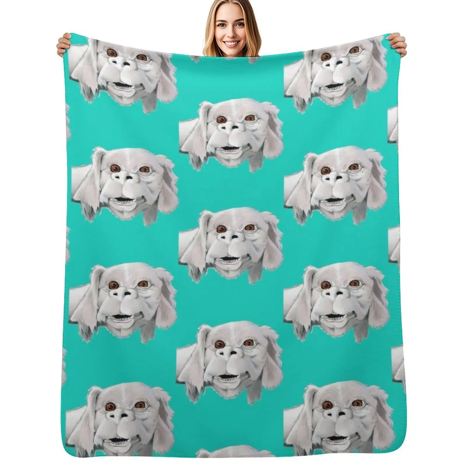 

Falkor - Neverending Story - Costume Throw Blanket Cozy Light Blanket for Travel Camping Picnic