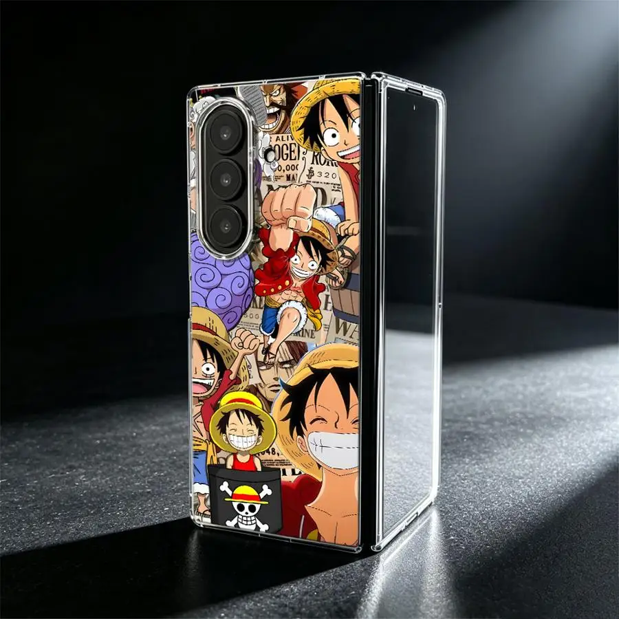 Case for Samsung Galaxy Z Fold 8 Ultra ZFold4 Z Fold 7 6 5 4 3 ZFold3 ZFold5 ZFold6 ZFold7 Phone Cover Happy O-neS L-uffyS