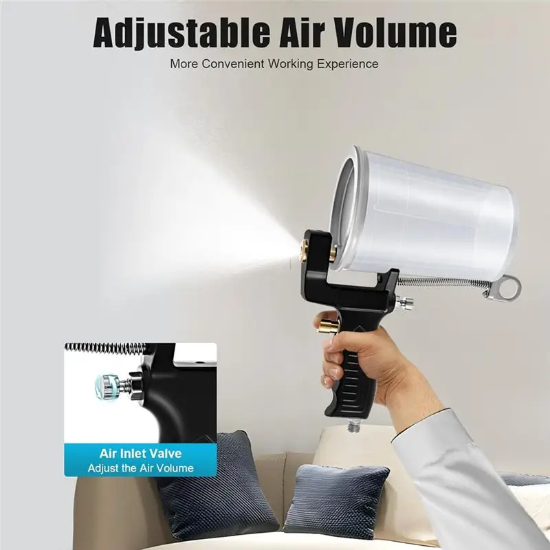 Innovative Spray Large Capacity 33.82Oz Fiberglass Gelcoat Dump Gel Coatfor DIY Home Spraying Coating Tool 0.4-0.5MPA