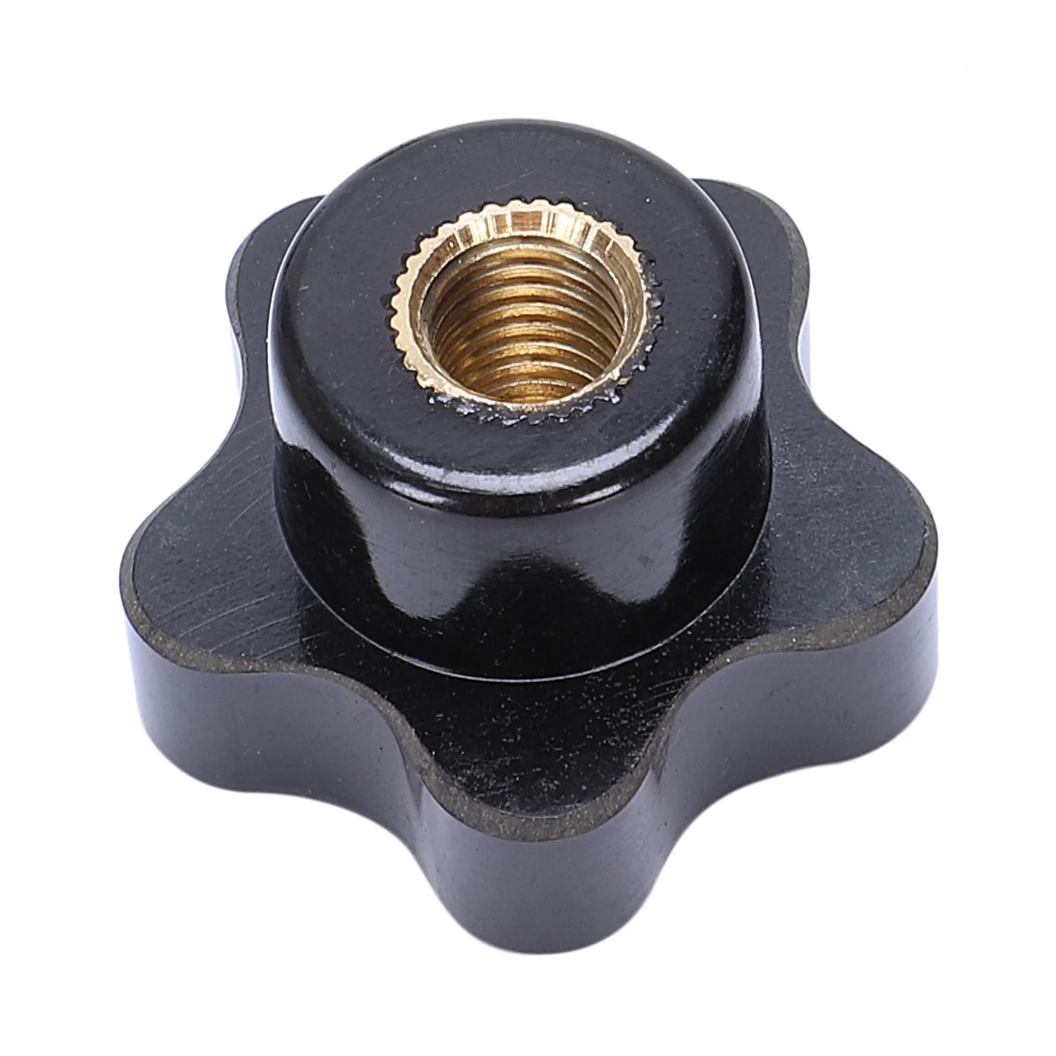 ABJS 5 unidades M8 rosca fêmea 32 mm estrela cabeça porcas de fixação botão alça