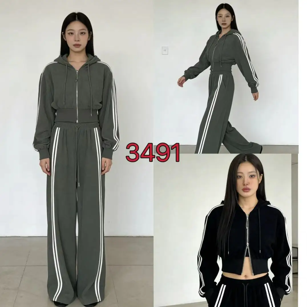 

SuperAen Korean-style Fashion Women's Coats Spring and Autumn New Casual Patchwork Elegant Pants Sets