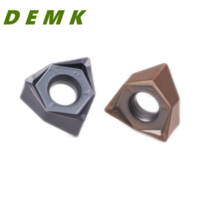 WNMU WNMU080608-gama completa de alta calidad, insertos de carburo serie MFWN, 90 grados, 6 ángulos, cortador de fresado de doble cara, hierro fundido