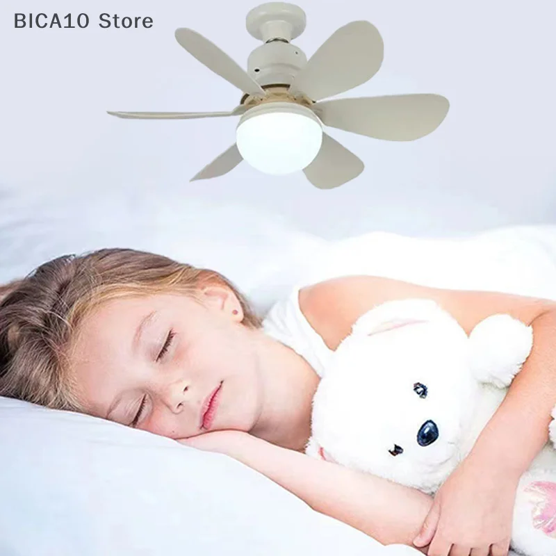 أضواء مروحة السقف LED السوداء مع جهاز التحكم عن بعد E27 40 وات يعتم ضوء LED لغرفة المعيشة والدراسة للاستخدام المنزلي #3