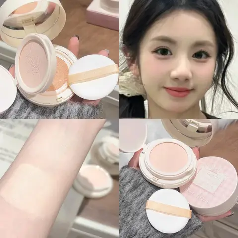 2 In 1 더블 레이어 에어 쿠션 메이크업 프레스드 파우더 롱 라스팅 파운데이션 크림 페이스 오일 컨트롤 BB 크림 화이트닝 화장품 2 In 1 더블 레이어 에어 쿠션 메이크업 프레스드 파우더 롱 라스팅 파운데이션 크림 페이스 오일 컨트롤 BB 크림 화이트닝 화장품