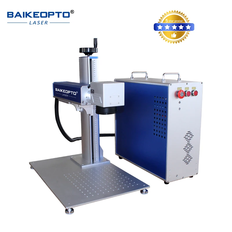 Multifunctional Quality Assurance Laser Marking Machine Portable Markers  Split Fiber Laser Marking Engraving Machine