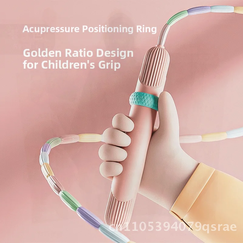 children's-bamboo-rope-jumping-special-soft-beads-primary-school-kindergarten-fitness-jump-rope-moon-white-blue-green-colors