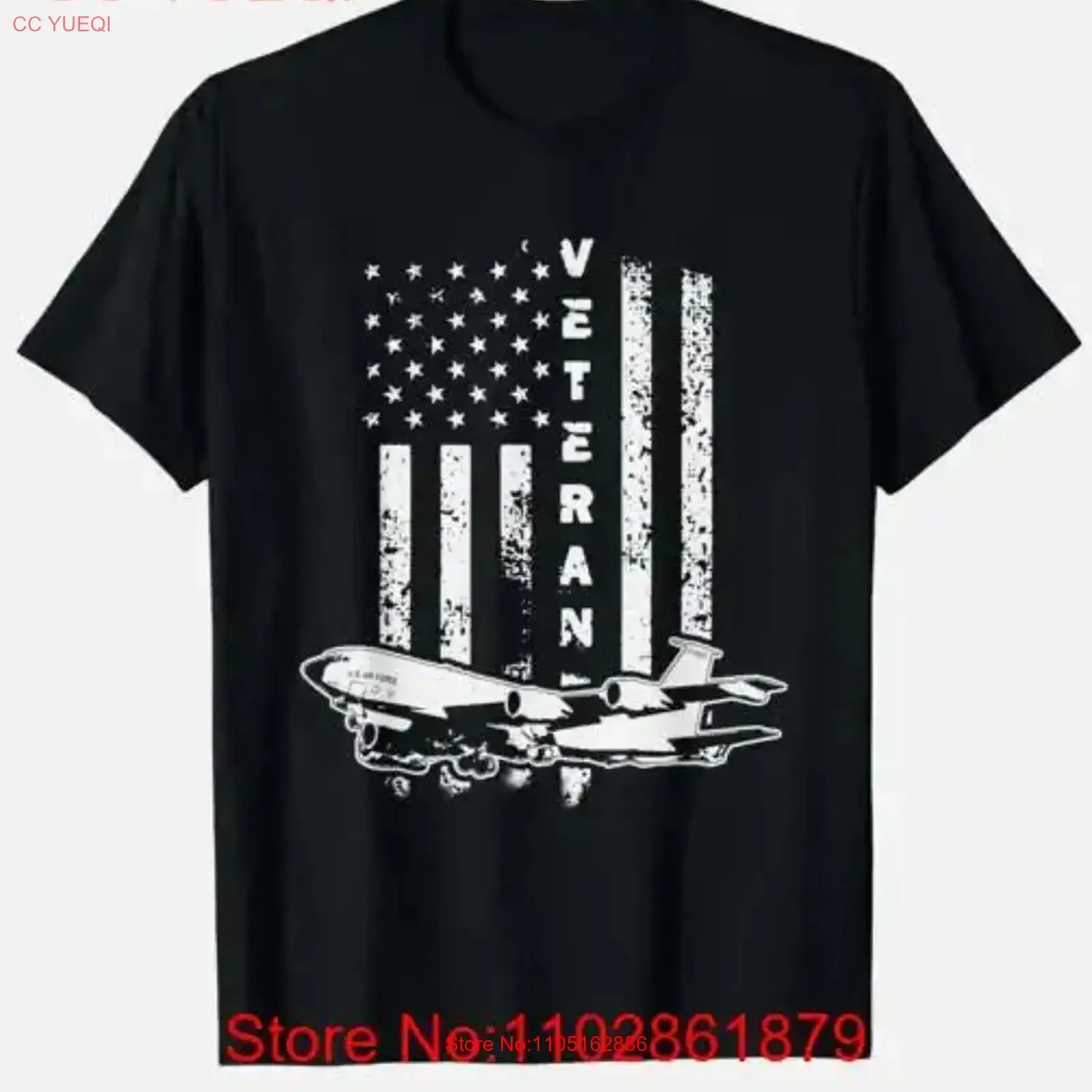 

KC 135 Stratotanker Veteran USAF Aviation T Shirt S 5XL vintage Washed Unisex homme Breathable Versatile designer clothes