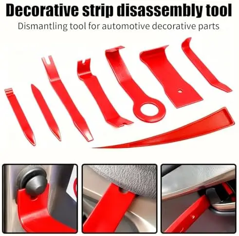 22PC Stainless Steel Portable Repair Tool Set - 68 Inch Pin Puller