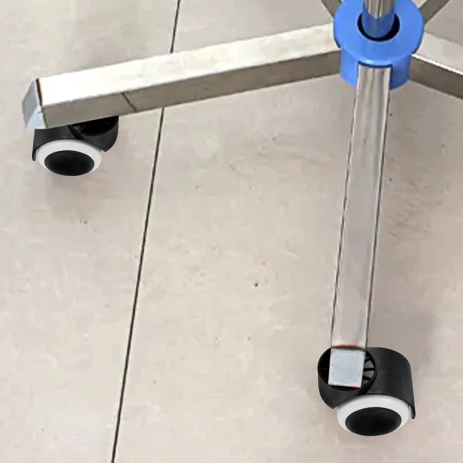

4 Pcs Iv Stand Wheels Replacement Swivel Casters Rolling Base Infusion Pump Accessories Construction Medical Teaching