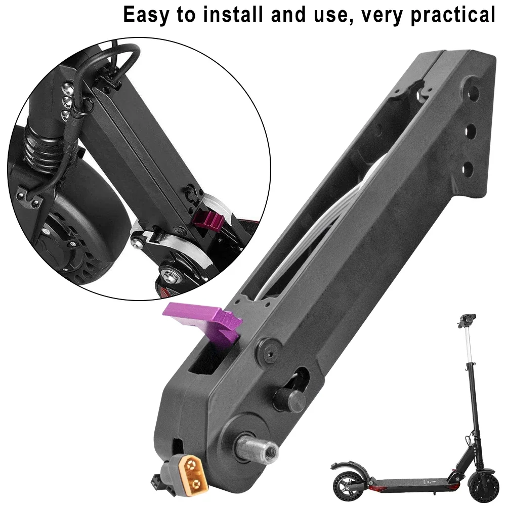 Folding Pipe Square Rod Folding Tube Aluminium Alloy Parts for 8 Inch Electric Scooter for Kugoo S1 S2 S3 Skateboard Part