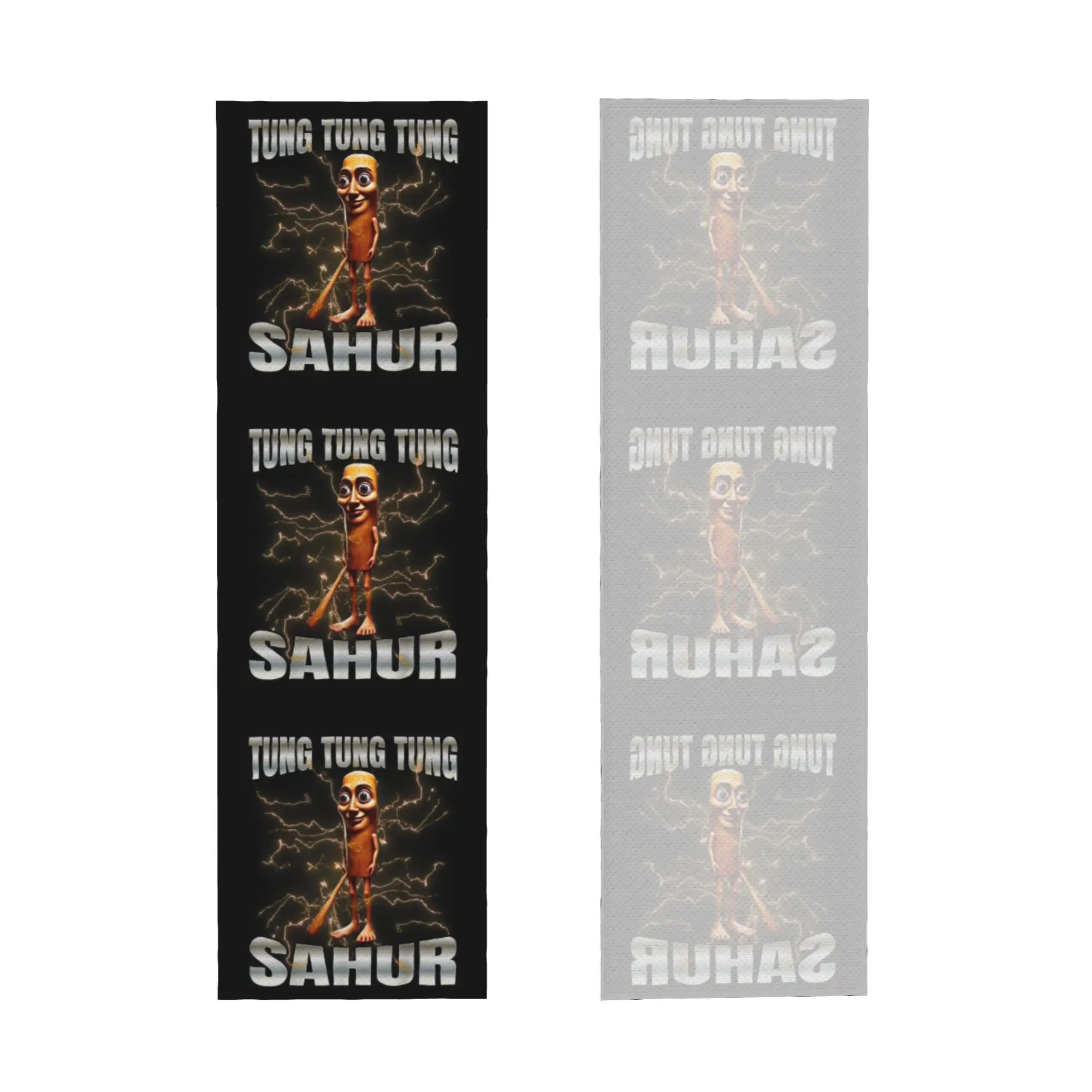 Tung Tung Tung Sahur Funny Meme Italian Brainrot Cold Exercise Towel  Yoga And Fitness Running Activities Travelling Towels