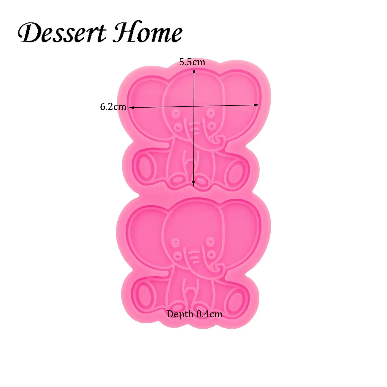 DY1633 Cow/Koala/Elephant/Apple/Skating Shoes/Apple Phone Grip Resin Crafting Mold, Chocolate Fondant Sugarcraft Molds DIY Cake