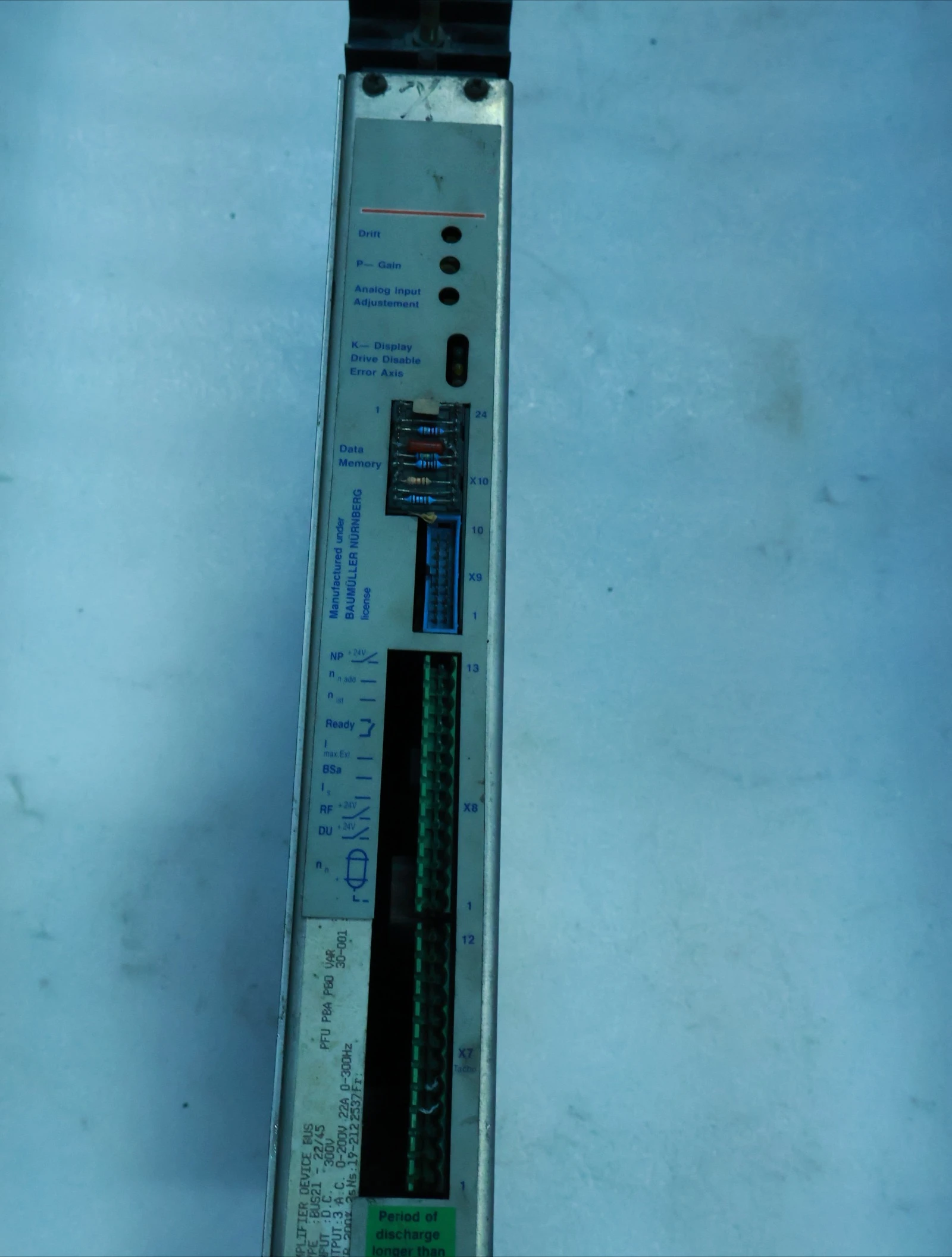 Used BUS21-22/45-30-001 For FAGOR BUS21-22/45-30-001 Servo Drive
