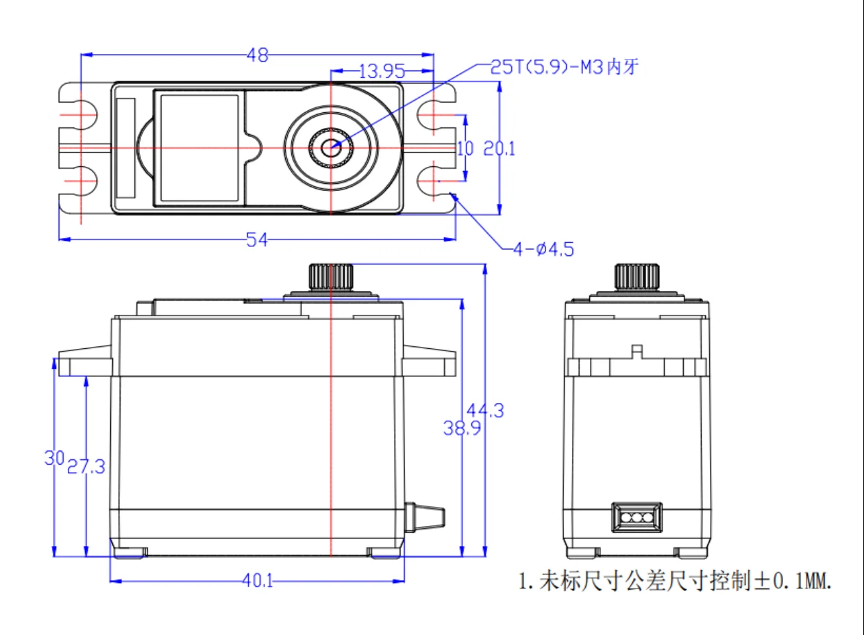 핫세일 트랙사 S X-Maxx 8s 고토크 35KG 메탈 기어 스티어링 서보 레이싱 드론 1:5 RC카 (5V 출력 모터 포함)