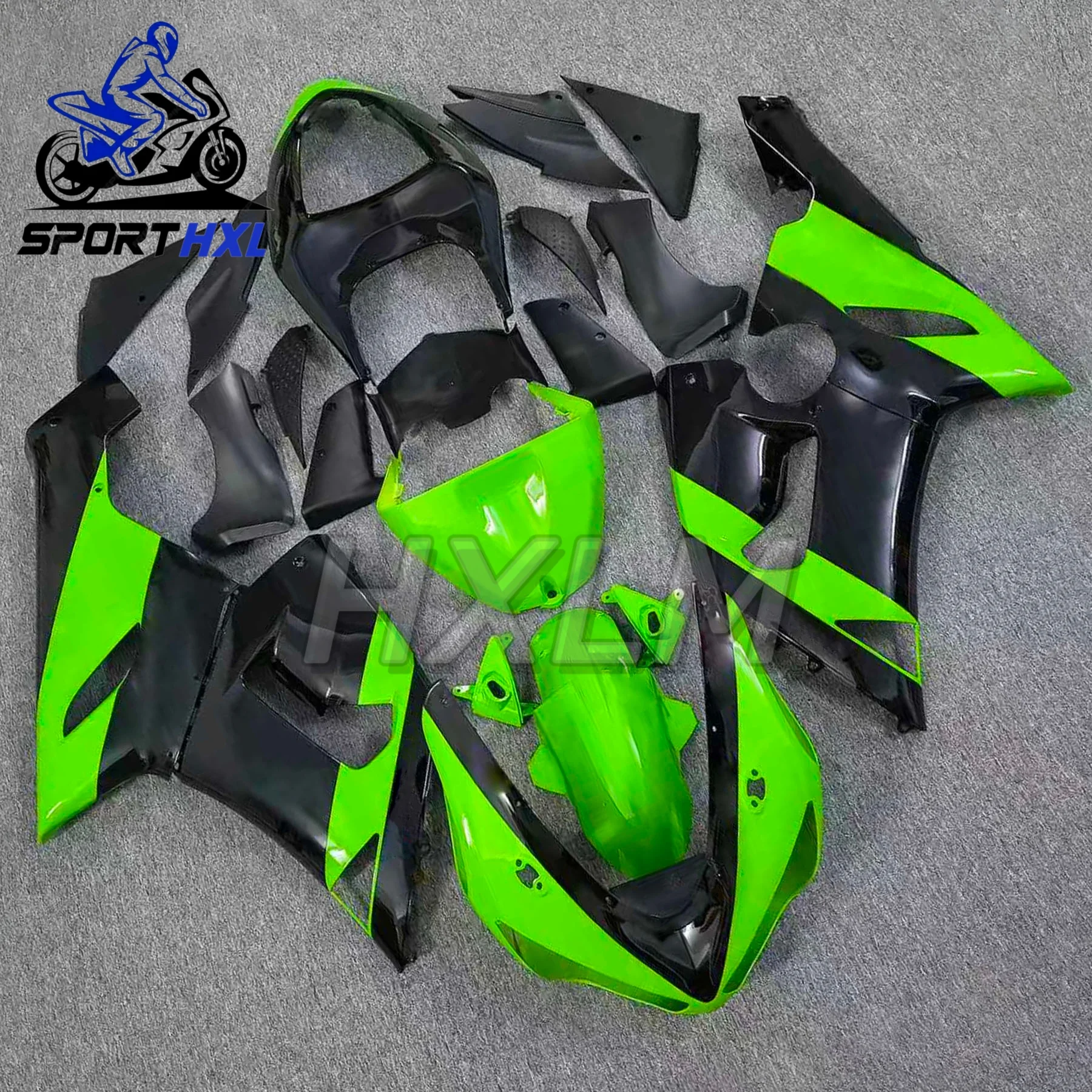 Multiple Choice Motorcycle Fairing Kits for Kawasaki Ninja ZX-6R 05 06 ZX 6R ZX6R 636 2005 2006 ABS Black Bodywork Set
