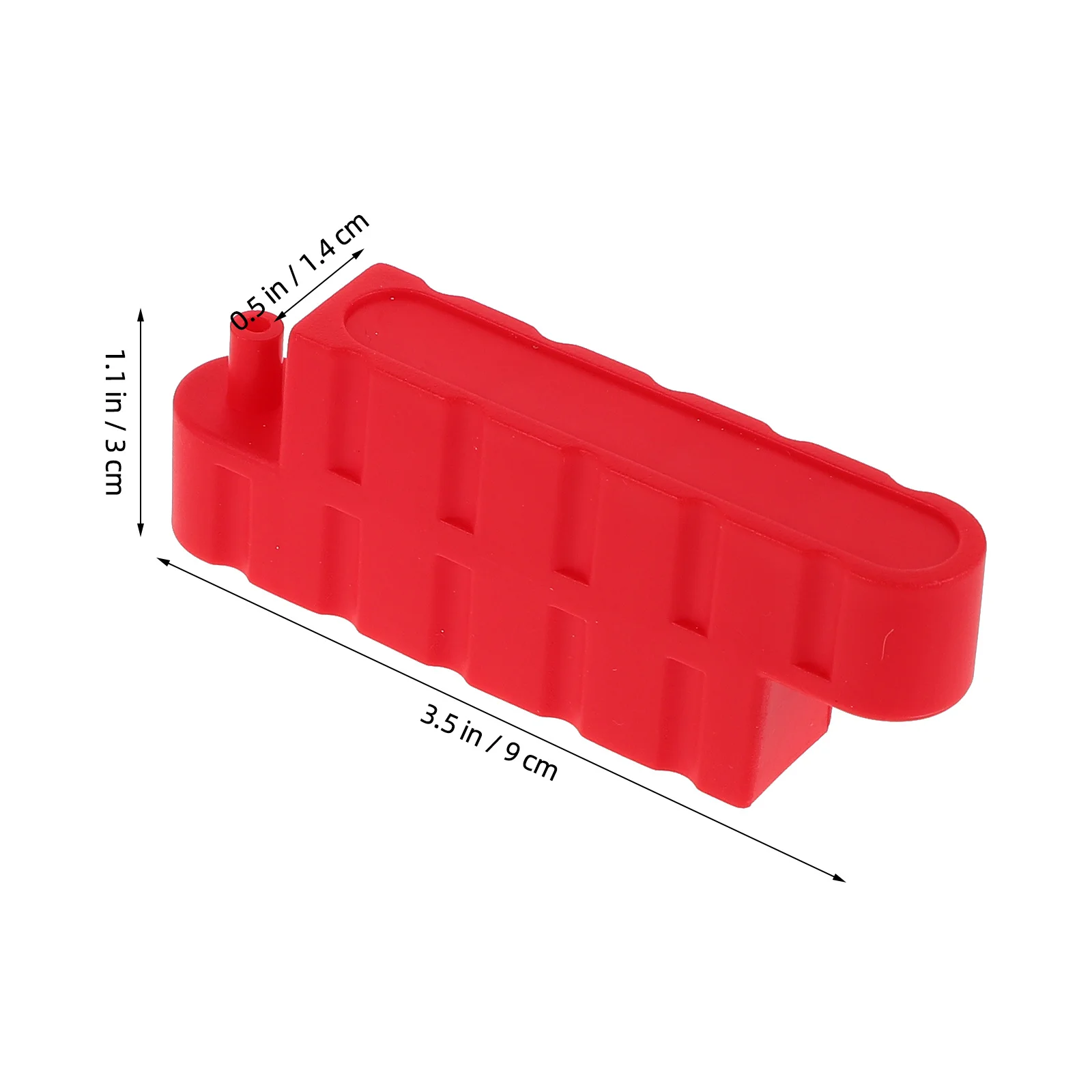 حاجز صغير لملحقات سيارة RC 16 قطعة نموذج كتلة الطريق الانجراف سباق المسار سياج المرور #5