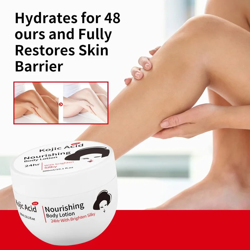 

Увлажняющий лосьон для тела с койевой кислотой, отбеливающий увлажняющий крем для ухода за сухой кожей