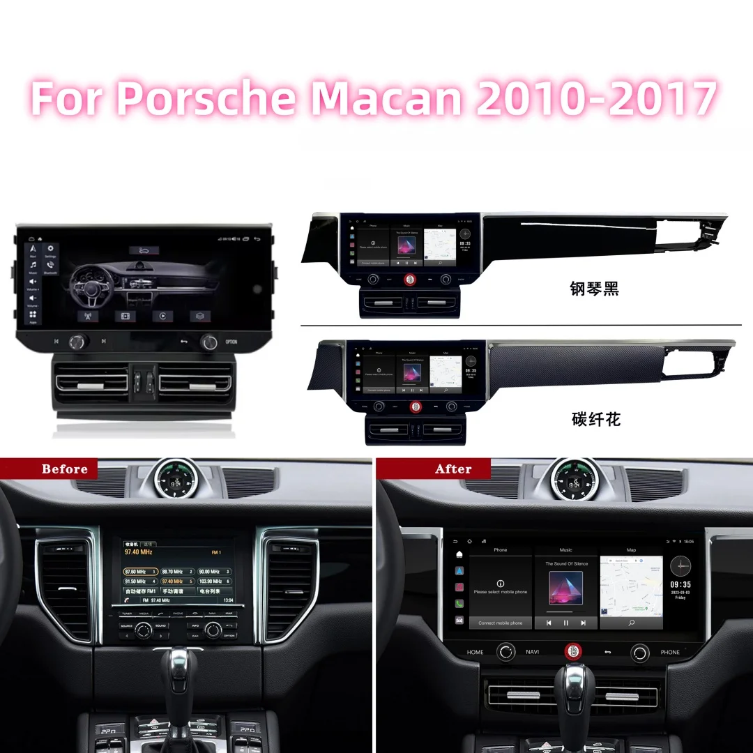 

Android 14 For Porsche Macan 2010-2017 Car Radio GPS Navigation Head Unit Player Multimedia Stereo Screen Carplay