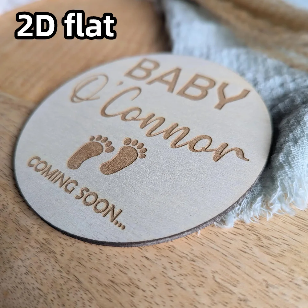 1 قطعة لوحة العد التنازلي وصول الطفل |   اسم مخصص ولوحة التاريخ |   علامة إعلان الحمل |   هدية تذكار لحديثي الولادة