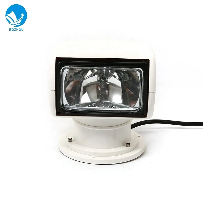 

STLF TG25-A 100W 360 Degree Rotatable Searchlight Halogen Marine Yacht Boat Remote Control AUTOMATIC SEARCH LIGHT for BOAT