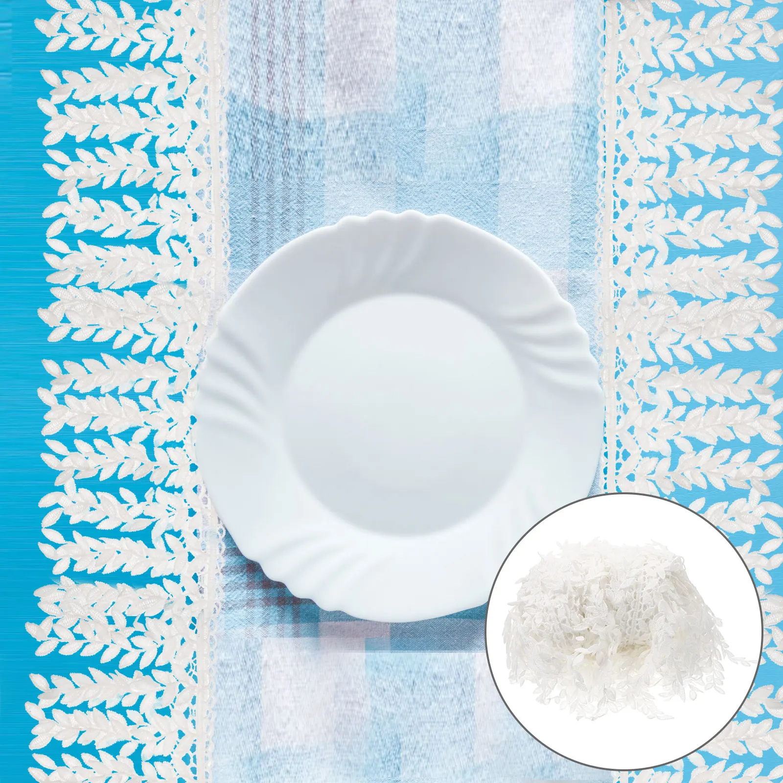 

Milk Fiber Diy Lace Ribbon Garment Sewing Trim Excellent Craftsmanship For Clothing Decoration Dress Accessory Making