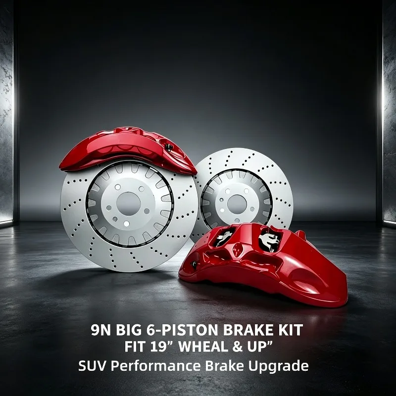 26 StyleFactory Customised 9N 6 Pistions Brake Caliper Kit For BMW X3 X4 X5 X6 X7 350 520 740 5 Series F10 F11 G30 G31 F06 F12 F